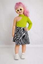 1 دستة × طقم الون شولدر الزيبرا - أناقة السكوبا ليكرا