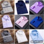 ⁦12 قطعة ×قميص كلاسيك رجالي اسود⁩ - الصورة ⁦2⁩