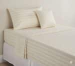 20  كرتونه × طقم ملاية استرايب اوف وايت 4 قطع