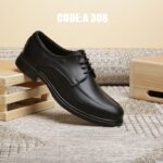 1 كرتونه×حذاء كلاسيك اسباني اسود كود A-308