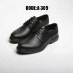 1 كرتونه×حذاء كلاسيك اسباني اسود كود A-309