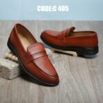 1 كرتونه×حذاء رجالي كلاسيك جلد طبيعي جملي كود C-405