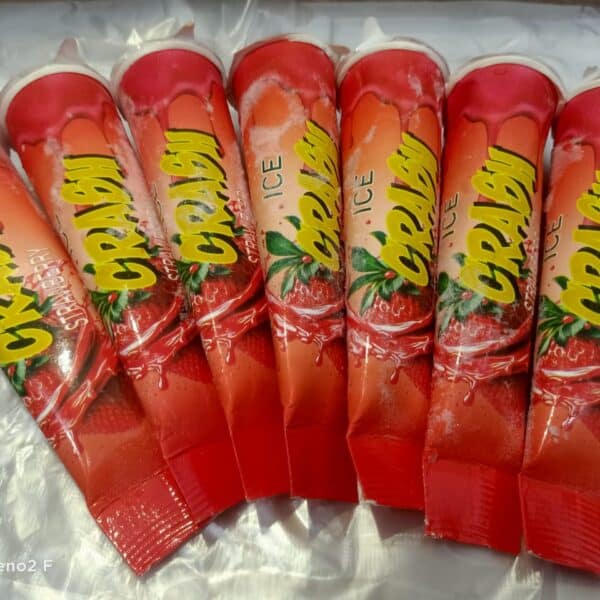 كراش آيس واتر فراوله–100كرتون