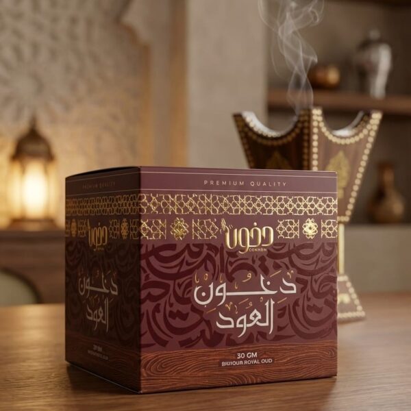 بخور مبثوث دخون العود 30 جرام – مع ماشّة هدية