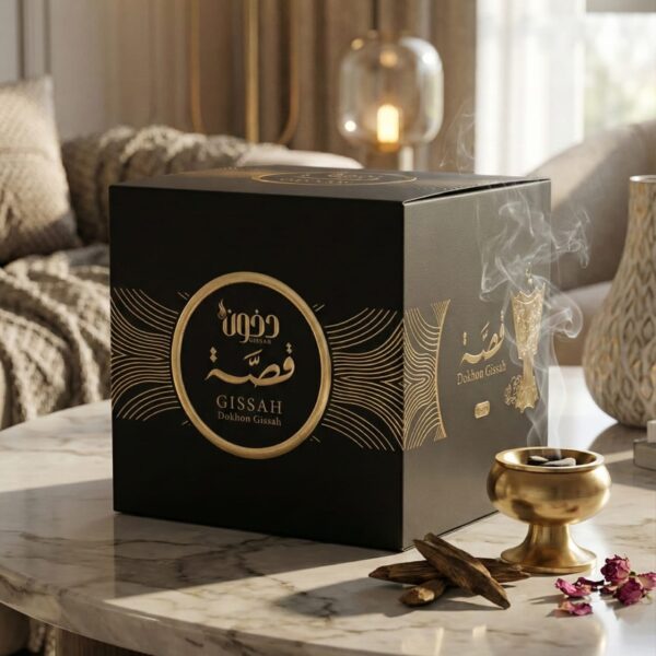 بخور كسر عود قصة 30 جرام – مع ماشّة هدية