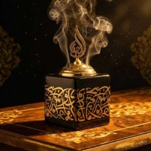 مبخرة دخون مكعب (مزخرفة)