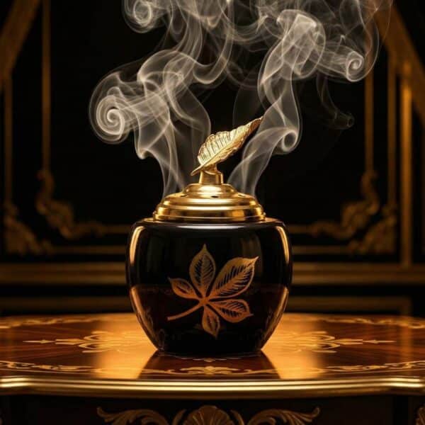 مبخرة دخون تفاحة (مزخرفة)