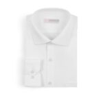 قميص رجالي داكرون قطن ابيض – 50 قطعة– توزيع الوان و مقاسات