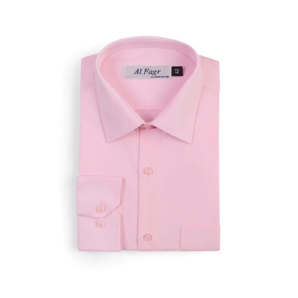 قميص رجالي داكرون قطن بينك – 50 قطعة– توزيع الوان و مقاسات