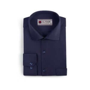 قميص رجالي داكرون قطن كحلي – 50 قطعة– توزيع الوان و مقاسات