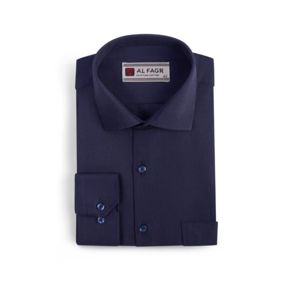 قميص رجالي داكرون قطن كحلي – 50 قطعة– توزيع الوان و مقاسات