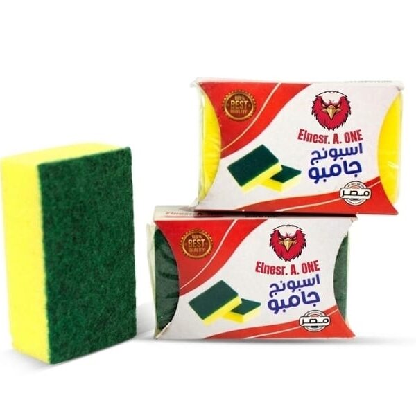 إسفنج مواعين جامبو - 10 دسته