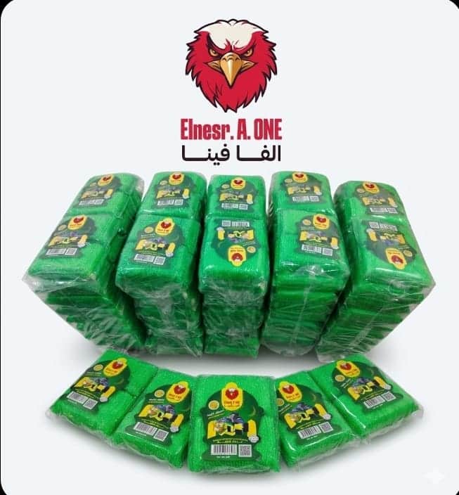 ليفة مواعين خضراء 2×1 - 10 دسته ليفة مواعين خضراء 2×1 - 10 دسته