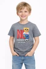 تي شيرت أطفال أولادي No Excuse – 50 قطعة