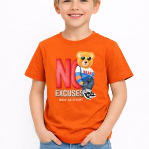 تي شيرت أطفال أولادي No Excuse – 50 قطعة
