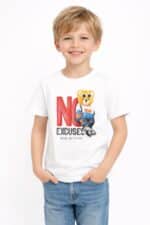 تي شيرت أطفال أولادي No Excuse – 50 قطعة
