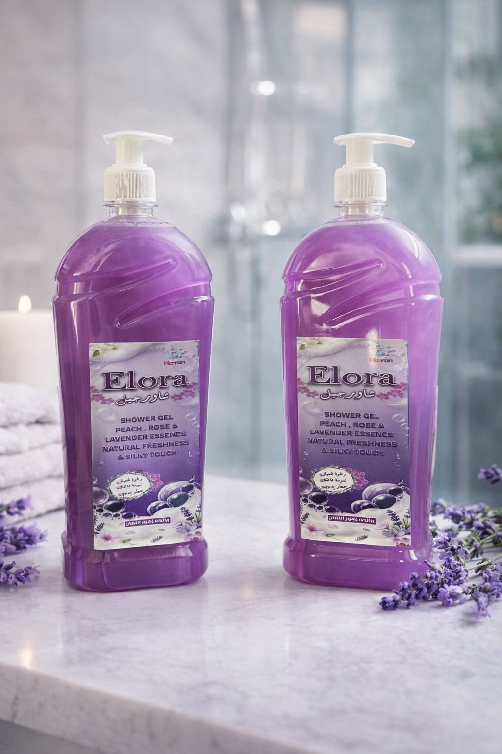 Elora شاور جل 1 لتر - 1 كرتون Elora شاور جل 1 لتر - 1 كرتون