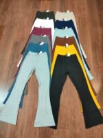 بنطلون حريمي شارلستون ريب ليكرا قطن 100% – (38 قطعة)