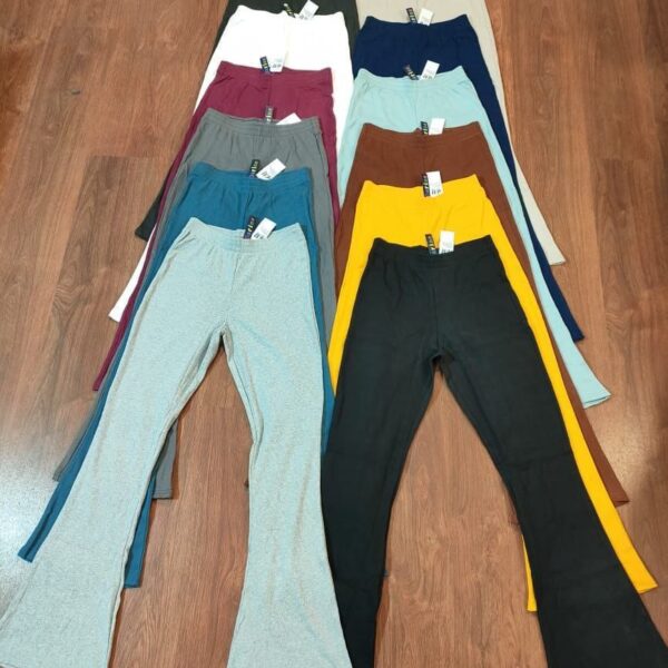 بنطلون حريمي شارلستون ريب ليكرا قطن 100% – (38 قطعة)