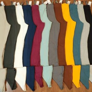 بنطلون حريمي شارلستون ريب ليكرا بواقي تصدير – 38 قطعة