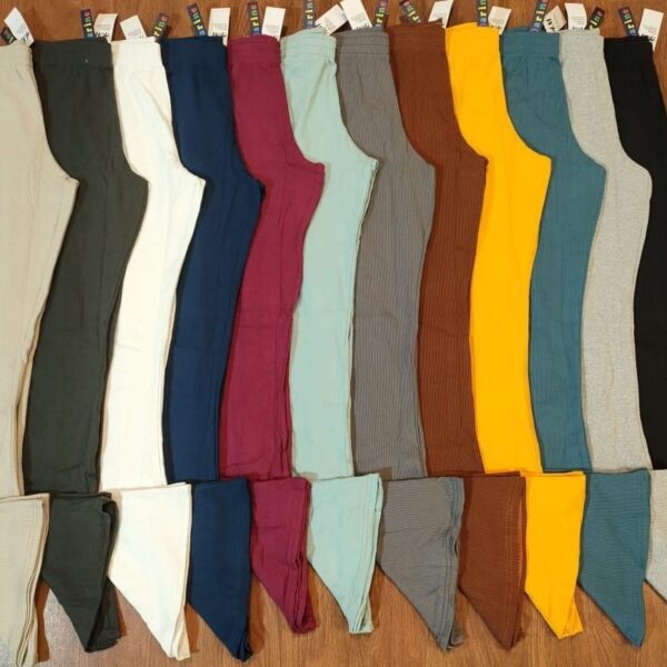 بنطلون حريمي شارلستون ريب ليكرا قطن 100% – (38 قطعة)