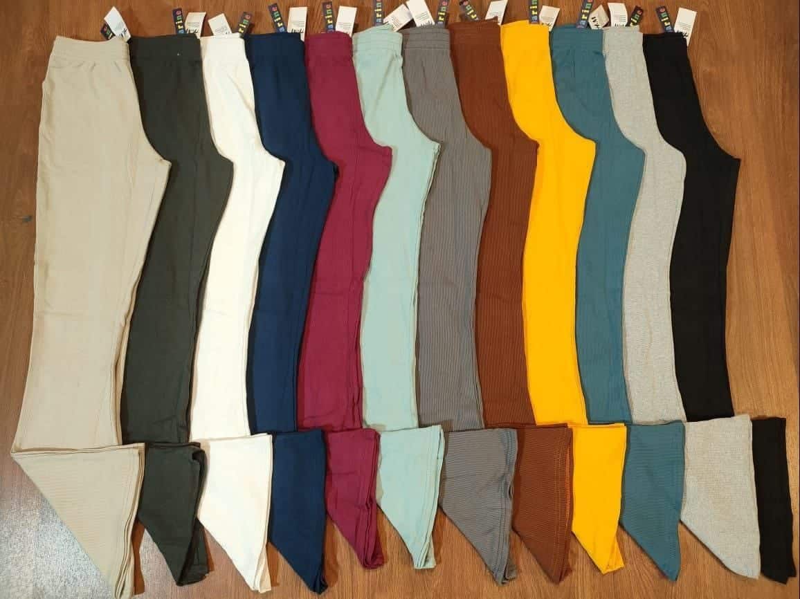 بنطلون حريمي شارلستون ريب ليكرا قطن 100% – (38 قطعة) بنطلون حريمي شارلستون ريب ليكرا قطن 100% – (38 قطعة)