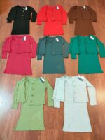 طقم بناتي قطعتين قطن دربي تصدير – 68 قطعة