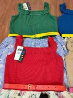 فستان بناتي بحزام طبقتين ستايل H&M – دربي ليكرا + 51 قطعة