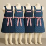 فستان سالوبيت أطفال جينز – 18 قطعة