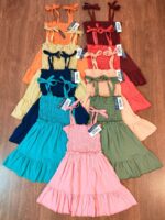 فستان بناتي قطن ستايل Next تصدير – 74 قطعة