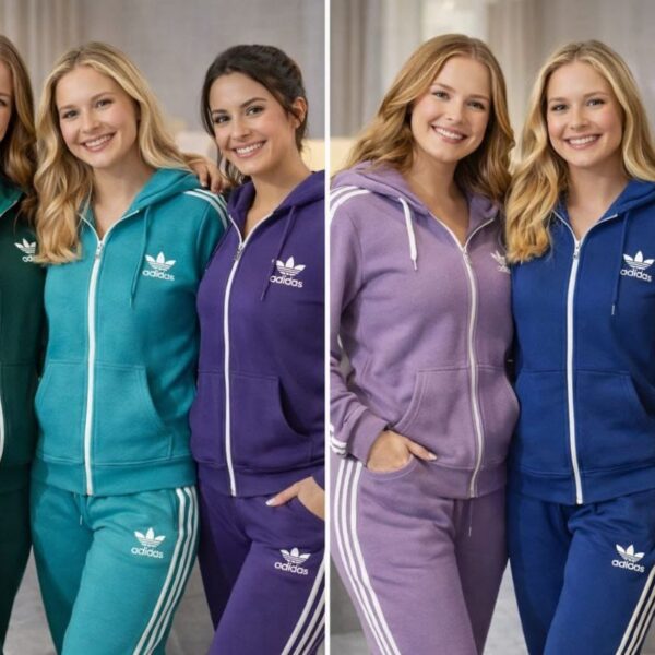 ترنج حريمي أديداس قطن ملتون مبطن تصدير – 27 قطعة