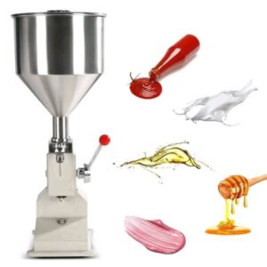 ماكينة تعبئة سوائل لزجة صغيرة ستانلس 304