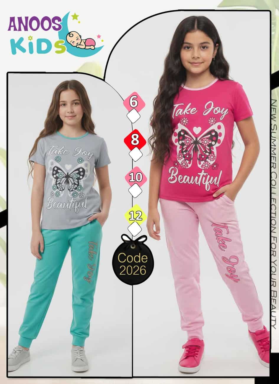 بيجامة بناتي سنجل ليكرا مقاسات 6 لـ 12 – نص دستة بيجامة بناتي سنجل ليكرا مقاسات 6 لـ 12 – نص دستة