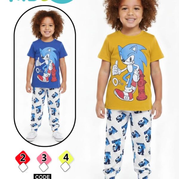 ترنج أولادي سنجل ليكرا صغير سونيك – نص دستة