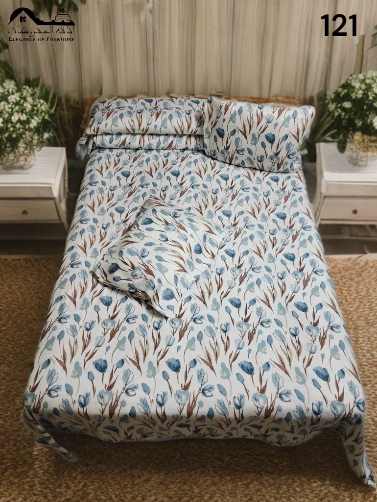 ملايات قطن كود 121 أبيض توليب - 100 طقم ملايات قطن كود 121 أبيض توليب - 100 طقم