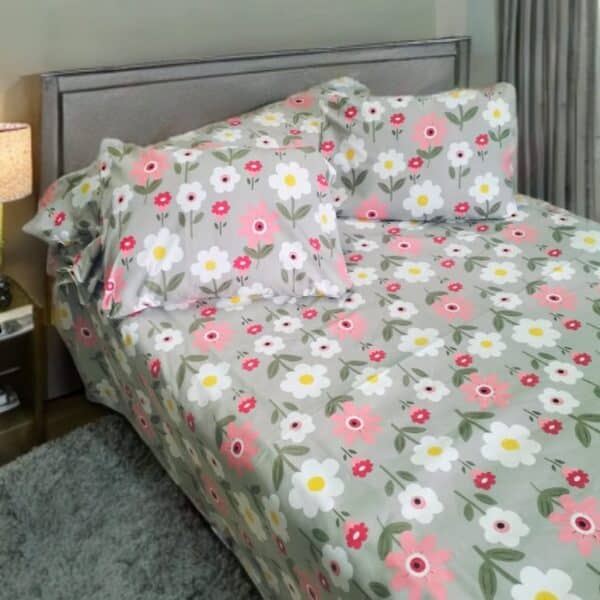 ملايات قطن كود 1 بستاج زهور - 100 طقم