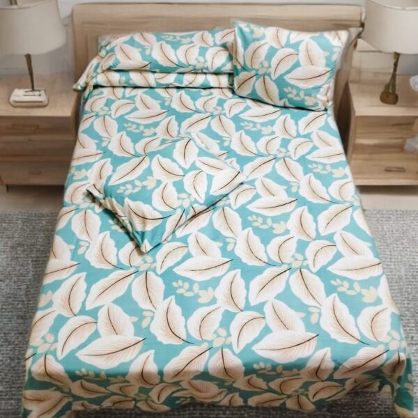 ملايات قطن كود 138 لبني ريشة - 100 طقم