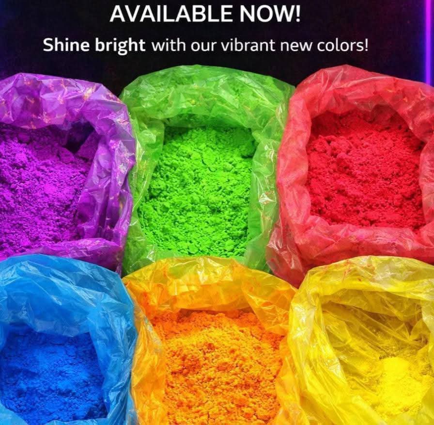 بودرة ألوان فسفورية لامعة – خام كوري أصلي | سطوع عالي جدًا بودرة ألوان فسفورية لامعة – خام كوري أصلي | سطوع عالي جدًا