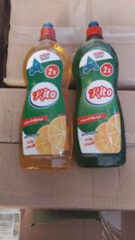 Kito سائل تنظيف الأطباق – قوة إزالة الدهون 650جم- 20 كرتون