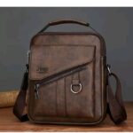 24 قطعة × شنطة كروس ماركة Jeep بني غامق