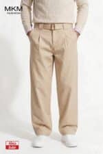 ⁦بنطلون كلاسيك وايد ليج اولد مانى تركي⁩ - الصورة ⁦2⁩