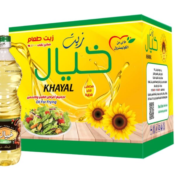 زيت خيال صويا صافي 600 مل – 50 كرتون