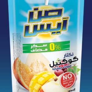 نكتار كوكتيل صن أيس بدون سكر مضاف