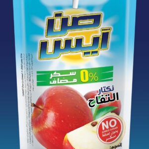 نكتار تفاح صن أيس بدون سكر مضاف