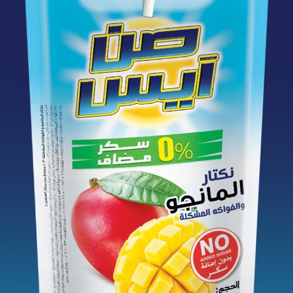نكتار مانجو صن أيس بدون سكر مضاف