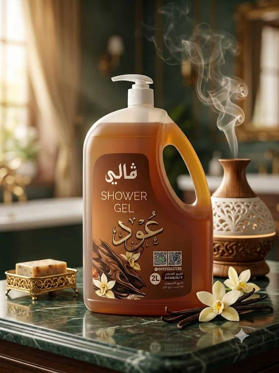 شاور جيل ڤالي برائحة العود 2 لتر - 25 كرتون شاور جيل ڤالي برائحة العود 2 لتر - 25 كرتون