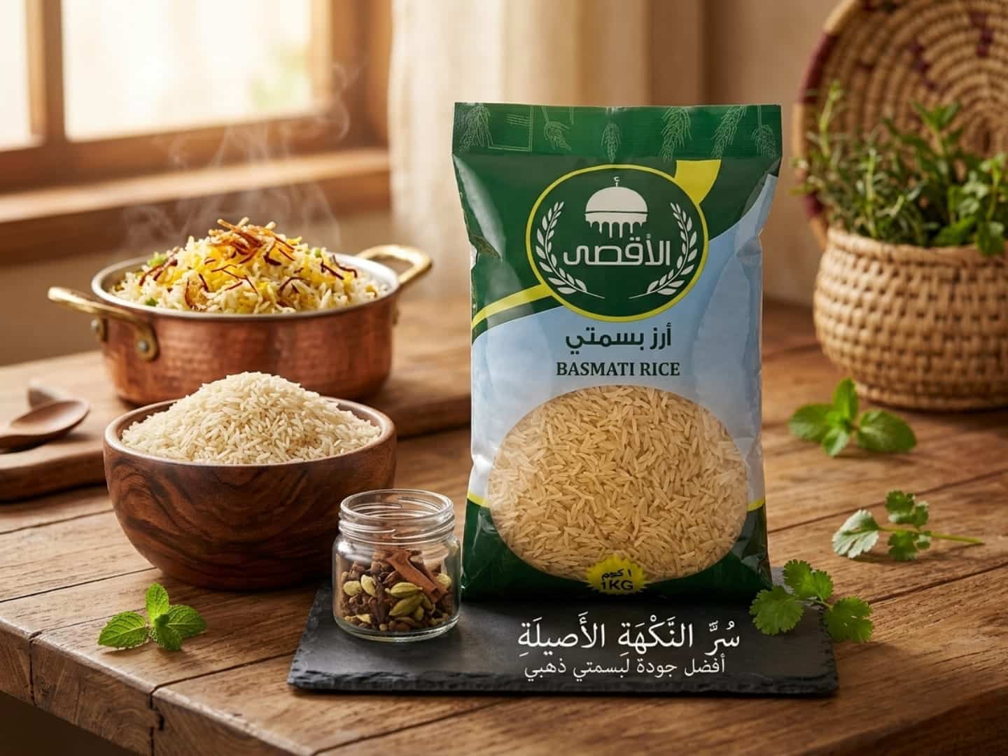 أرز بسمتي الأقصى طويل الحبة أرز بسمتي الأقصى طويل الحبة