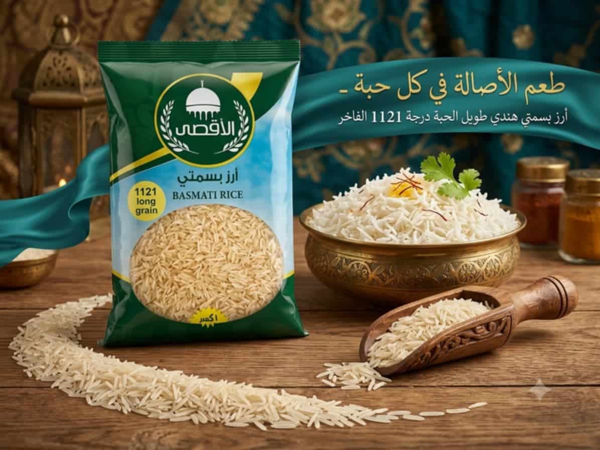 أرز بسمتي الأقصى طويل الحبة XL أرز بسمتي الأقصى طويل الحبة XL