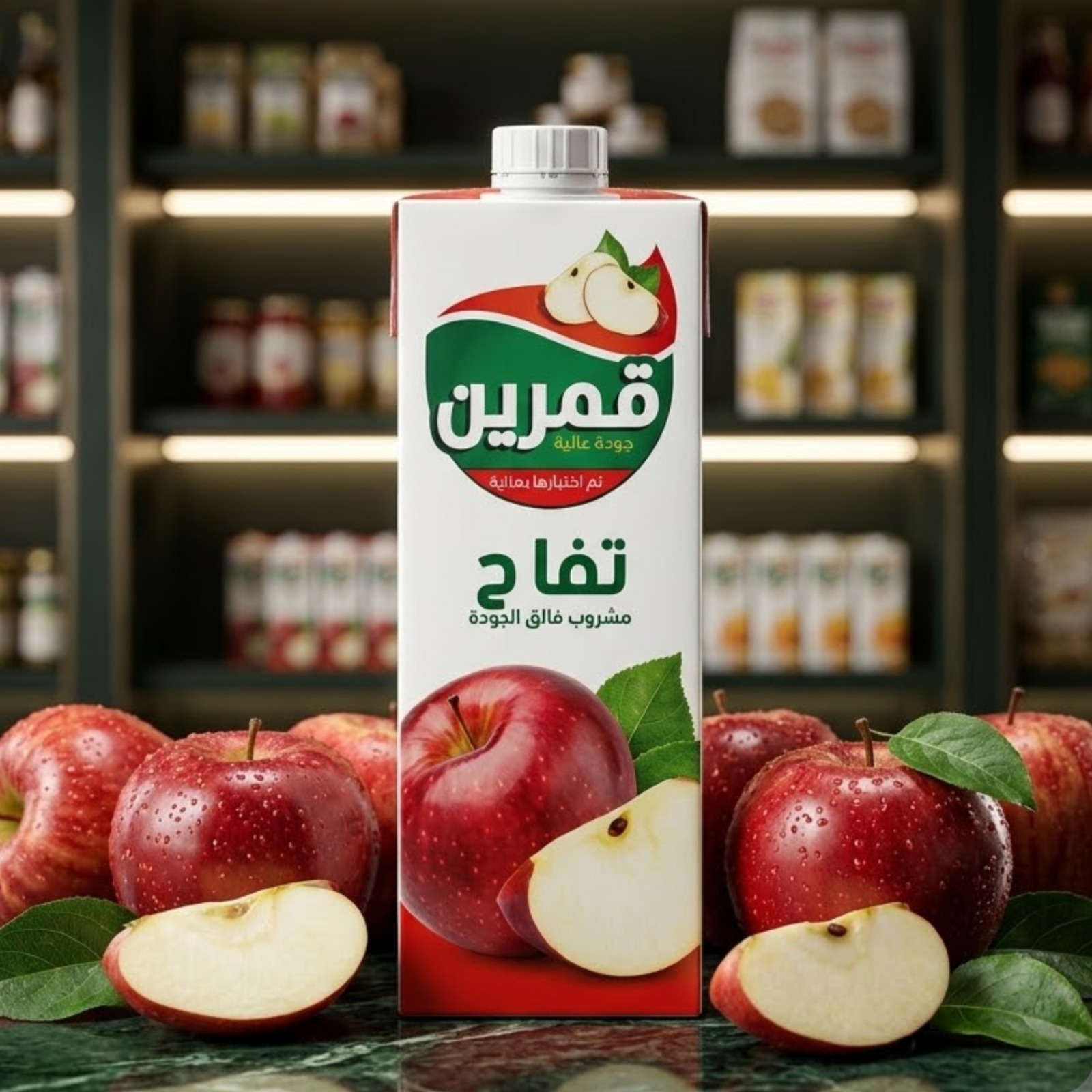 WhatsApp Image 2026-06-27 at 04.56.34 عصير قمرين تفاح - الصورة 1