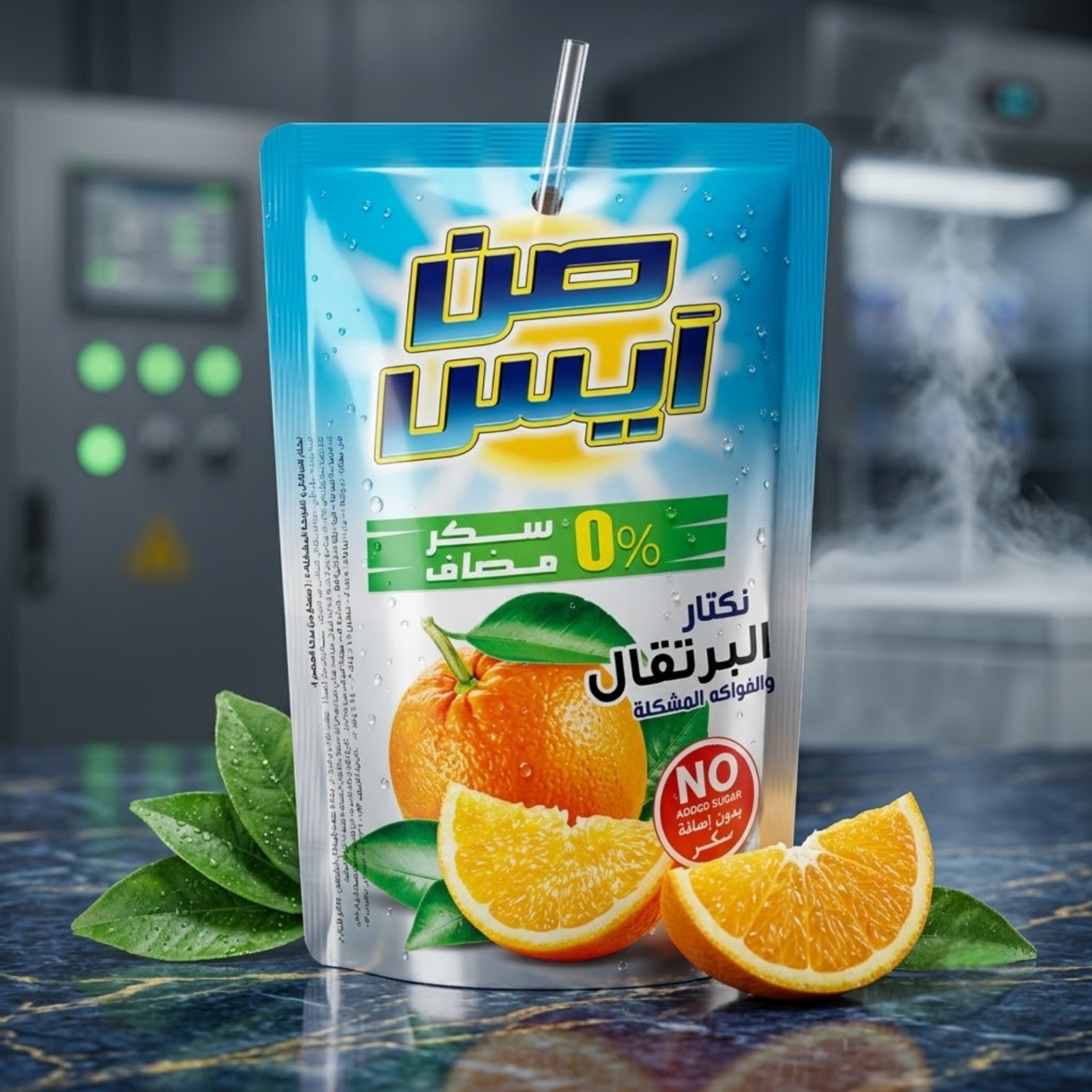 WhatsApp Image 2026-06-30 at 15.52.47 (1) نكتار برتقال صن أيس بدون سكر مضاف - الصورة 1